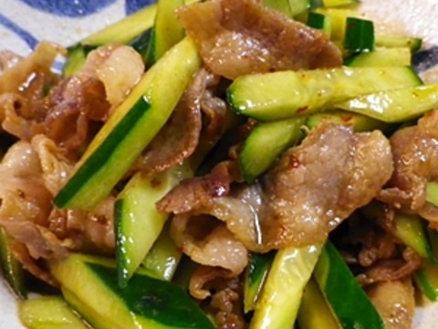 炒め豚肉の豆板醤きゅうりあえ レシピ 作り方 By Leopoo 楽天レシピ 炒め豚肉の豆板醤きゅうりあえ レシピ 作り方 By Leopoo 楽天レシピ
